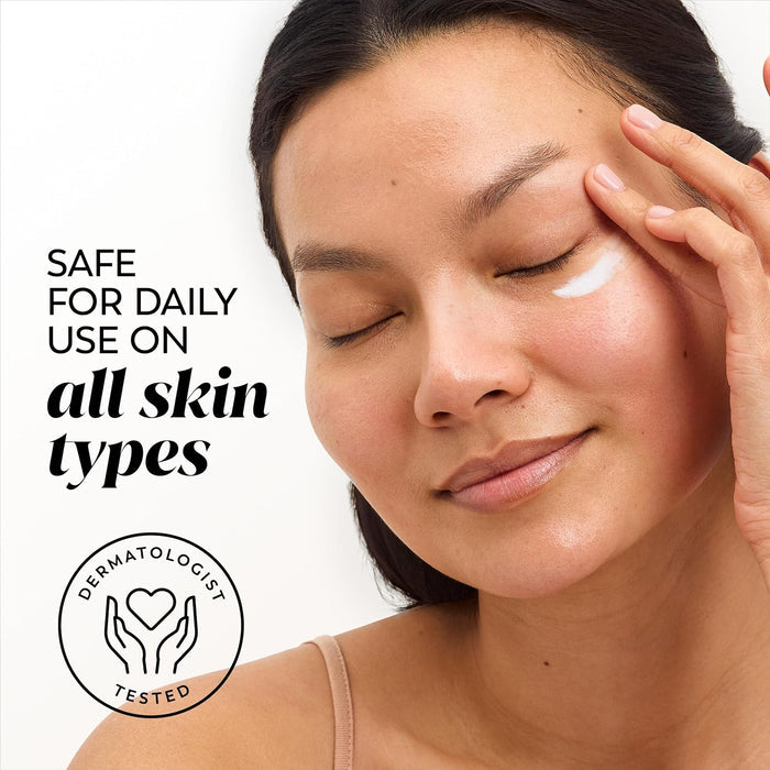 suitable for both am and pm skincare routines and layers under makeup
