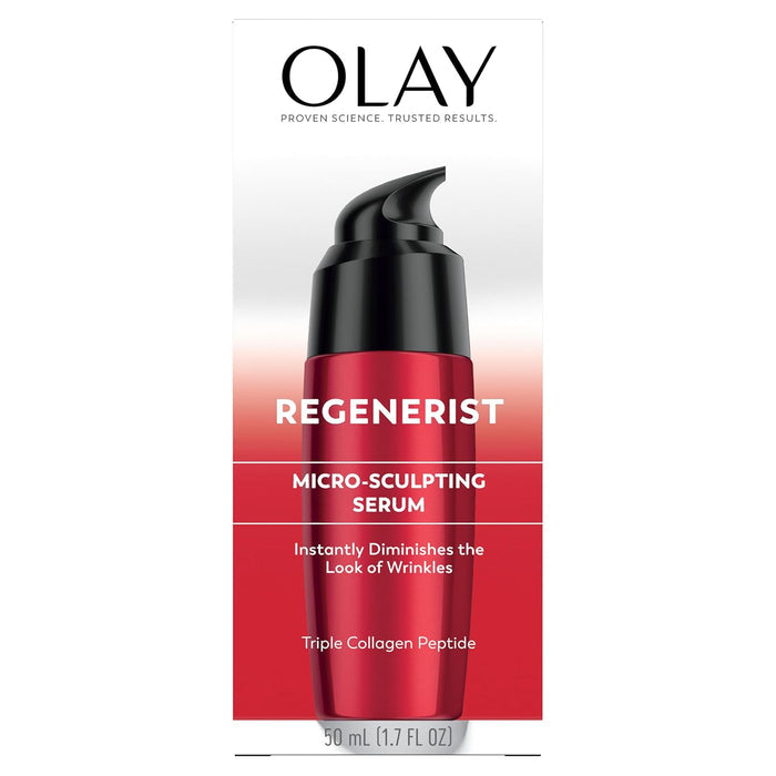Olay Regenerist Triple Collagen Serum – Restorative Nighttime Wellness Routine