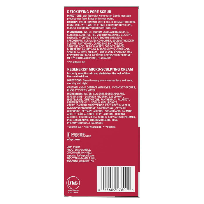 Olay Regenerist Two-Step Facial System – Spa-Like Wellness Ritual for Your Bathroom