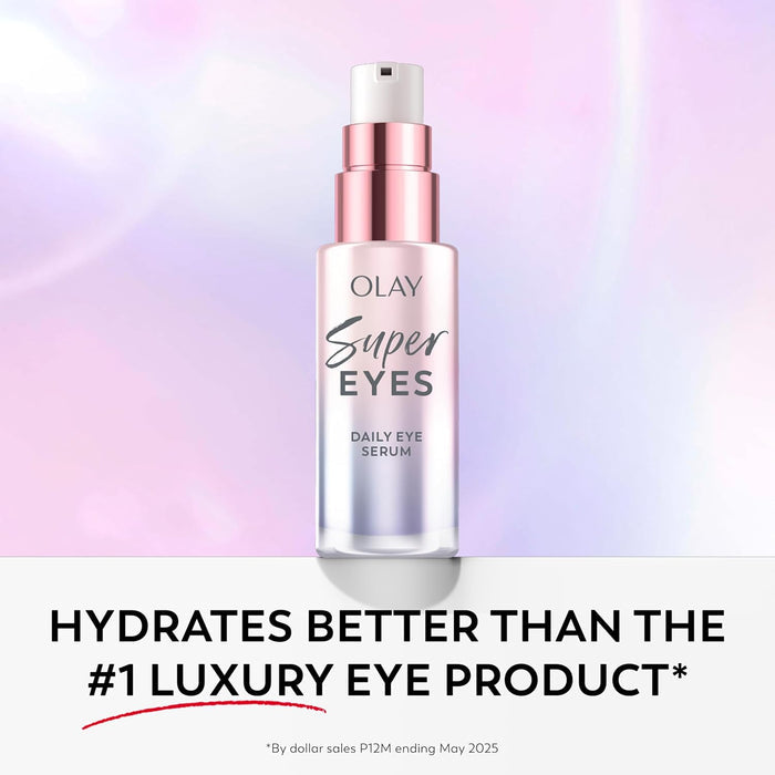 Olay Super Eye Serum – Relaxing Self-Care Elixir to Ease Tired Eyes Before Sleep