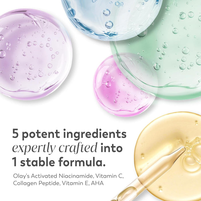 5-in-1 multi-benefit claim: hydrating, smoothing, firming, brightening, and texture-improving