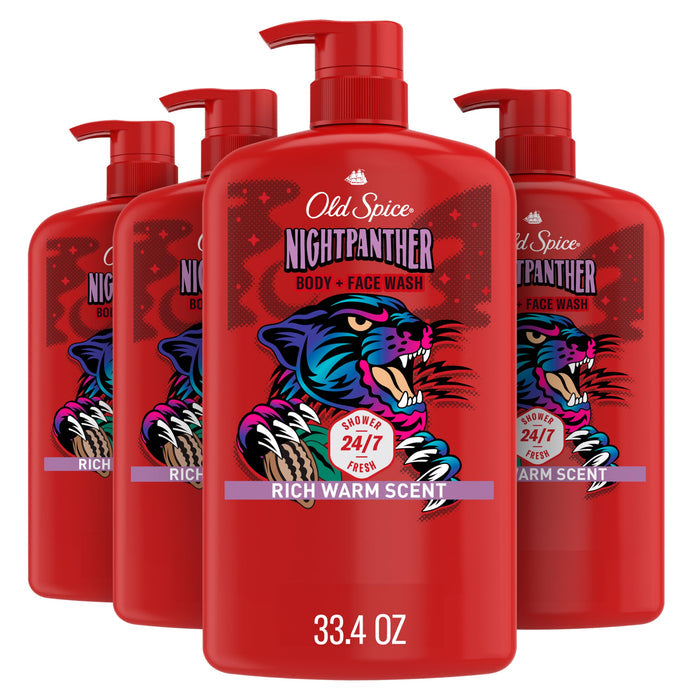NightPanther - 33.4 Fl Oz (Pack of 4)