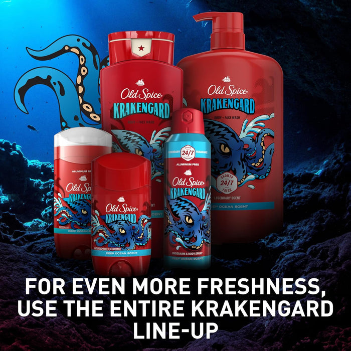 Old Spice Aluminum-Free Body Spray for Men – Post-Workout Refresh and Post-Shower Ritual, Re-Fresh Scent