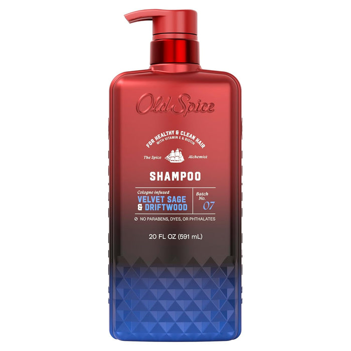 Old Spice The Spice Alchemist Shampoo – Long-Lasting Cologne-Infused Scent for a Signature Shower Atmosphere