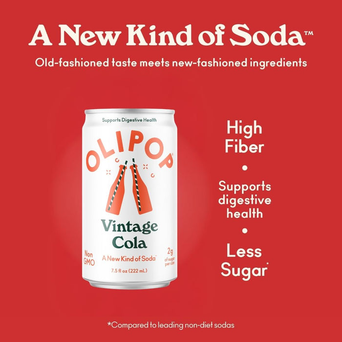 five flavor variants: vintage cola, classic grape, ginger ale, strawberry vanilla, orange cream