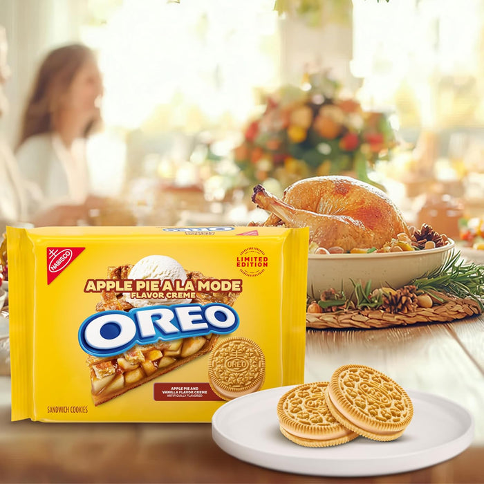 OREO Apple Pie a la Mode Cookies – Fall-Themed Hostess Gift for Thanksgiving Gatherings