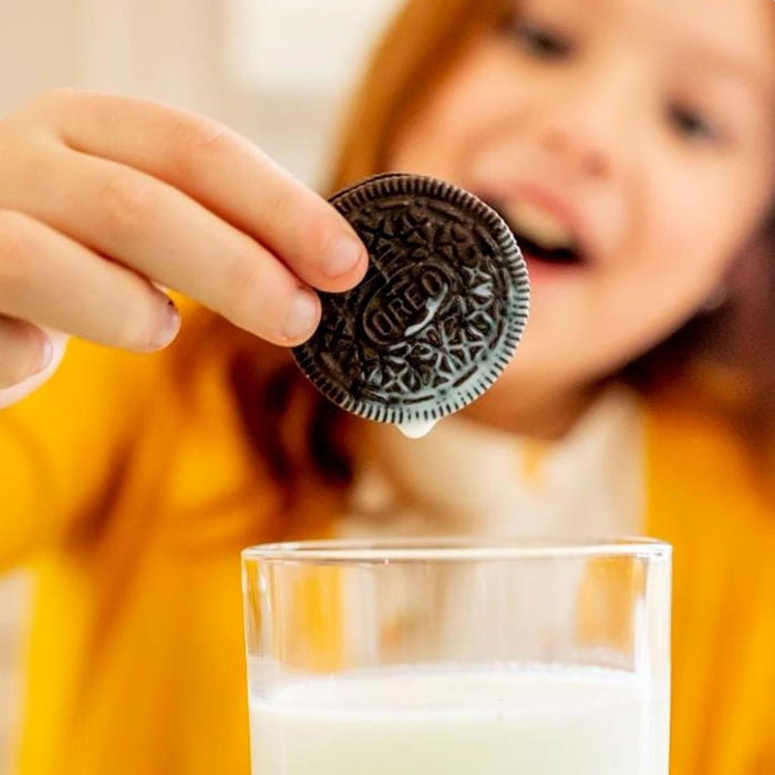 OREO Chocolate Sandwich Cookies, Bulk 3-Pack – Home Office Desk Drawer Pick-Me-Up, Milk-Dunk Ready