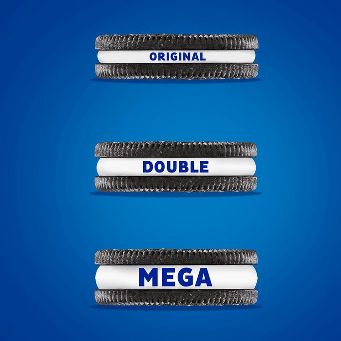 OREO Mega Stuf Cookies, Party Size Pack – Holiday Hostess Gift and Stocking Stuffer for Sweet Tooth Fans