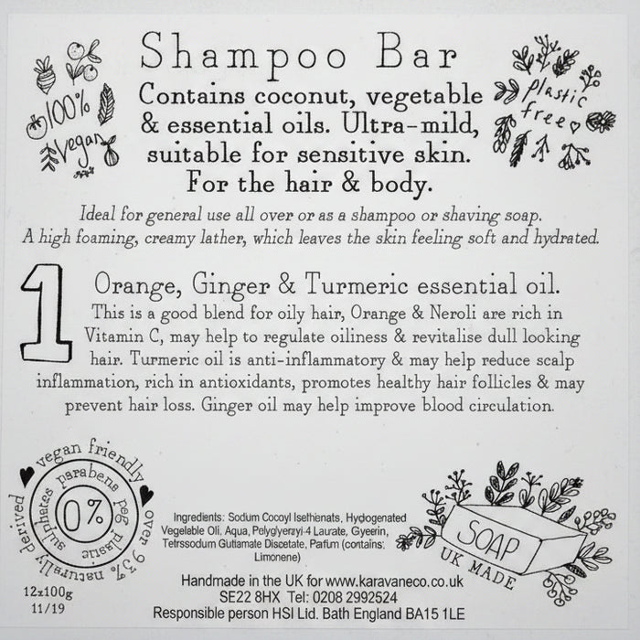 shampoo bar details