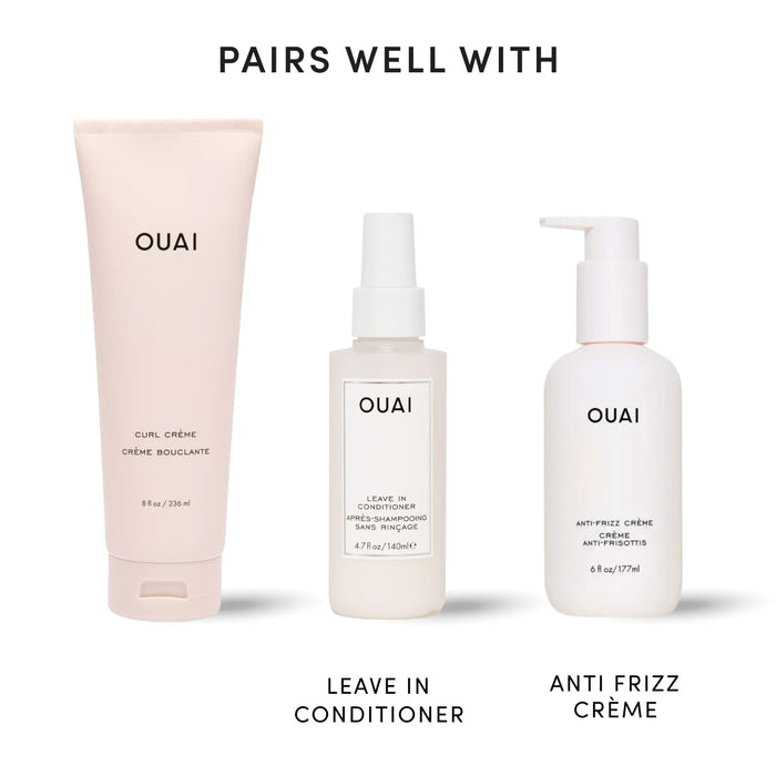 OUAI Curl Cream - Salon-Quality Curl Cream for Frizz and Humidity, Refined Gift-Worthy Haircare Staple