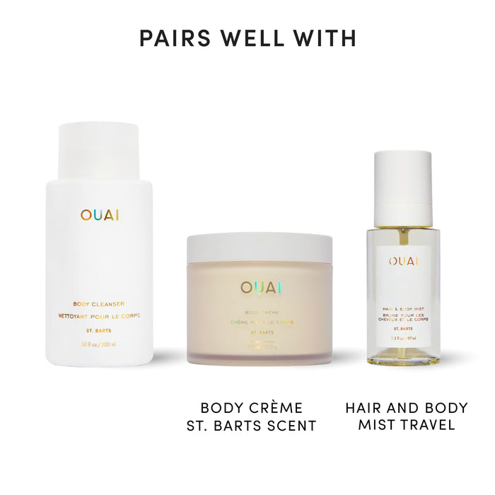 OUAI Melrose Place Body Cleanser – Sulfate-Free Foaming Cleanser, Gentle Choice for Dry Skin Households