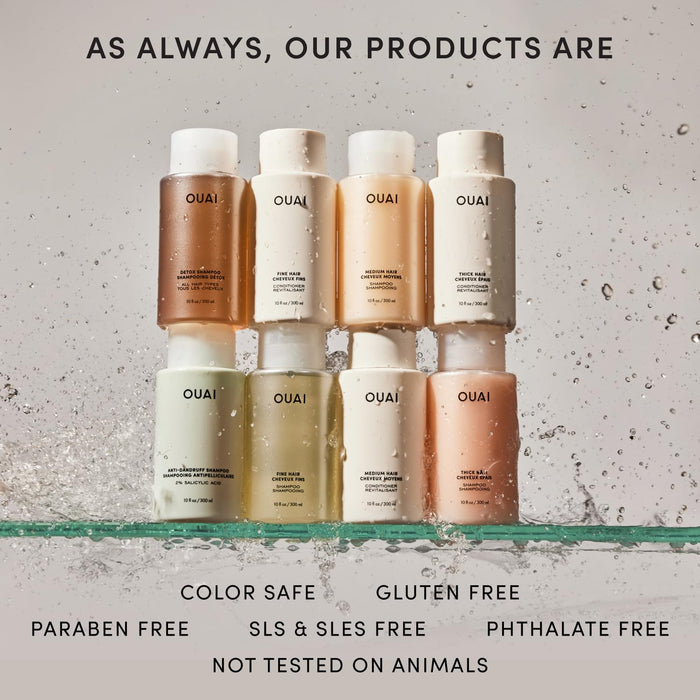 OUAI Melrose Place Body Cleanser – Sulfate-Free Foaming Cleanser, Gentle Choice for Dry Skin Households