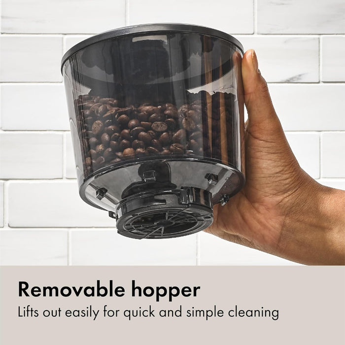 OXO Brew Luxury Burr Grinder – Crafted Silver Espresso Grinder for High-End Counters