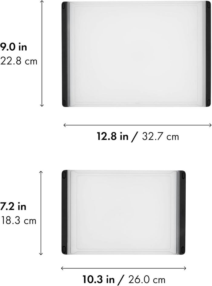 soft tapered edges that double as carrying handles