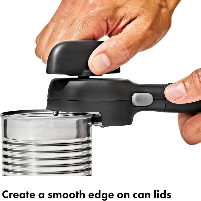 oversized side-wind knob for smooth, low-effort turning