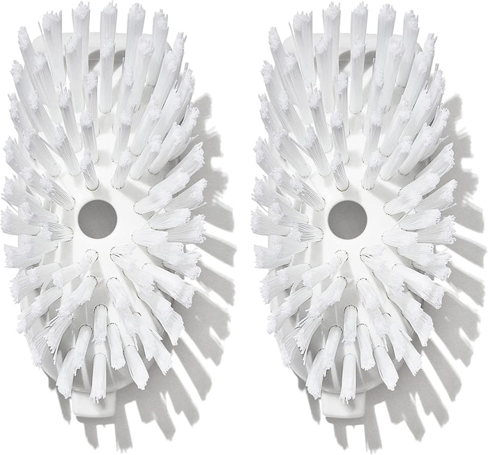 durable nylon bristles designed for non-stick surfaces