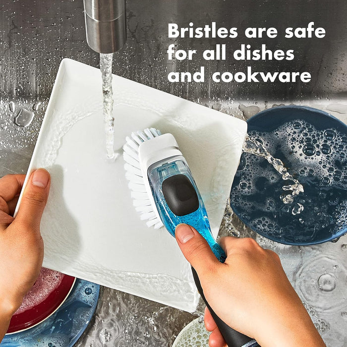 refill-only design compatible with oxo's soap dispensing dish brush handle
