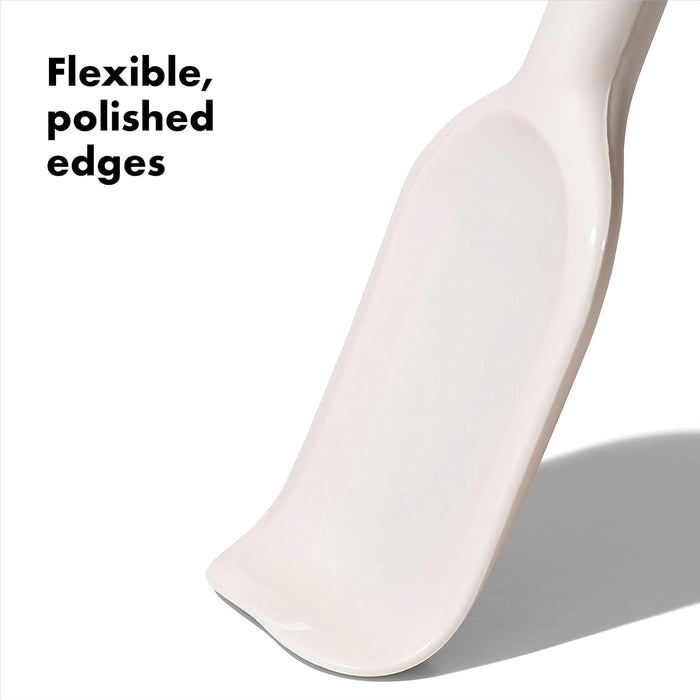 flexible, polished, beveled edges that conform to bowl and jar contours