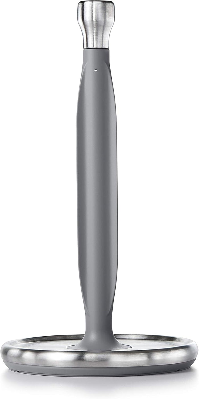 weighted non-slip base for tip- and slide-resistant stability