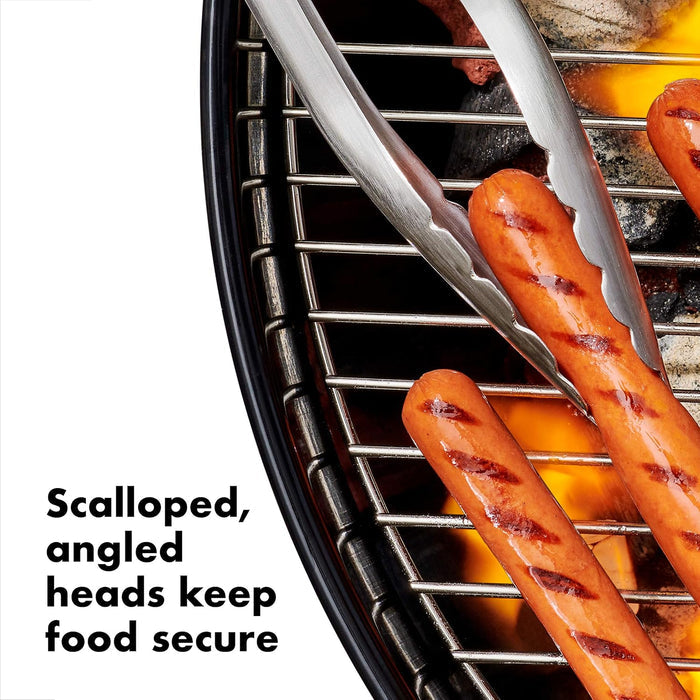 non-slip handles for secure hold with wet or greasy hands