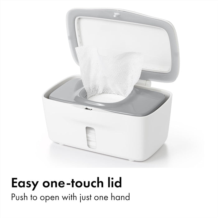 internal weighted plate for single-wipe dispensing and priming