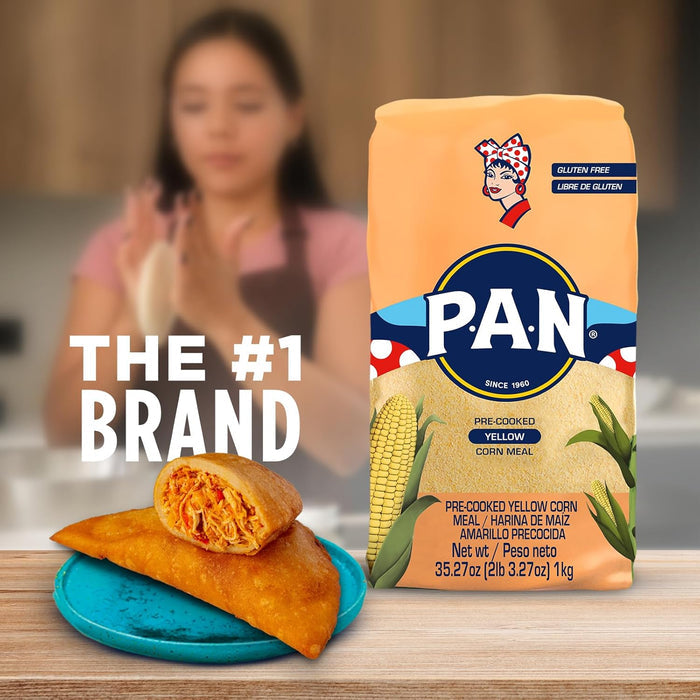 P.A.N. Yellow Corn Meal – Wholesome Corn Flour for Mindful Gluten-Free Cooking at Home