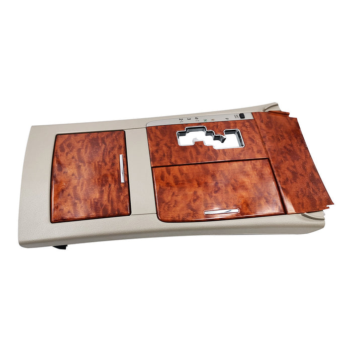 Panel for 07-11 Toyota Camry - Mahogany Gear Slot Assembly