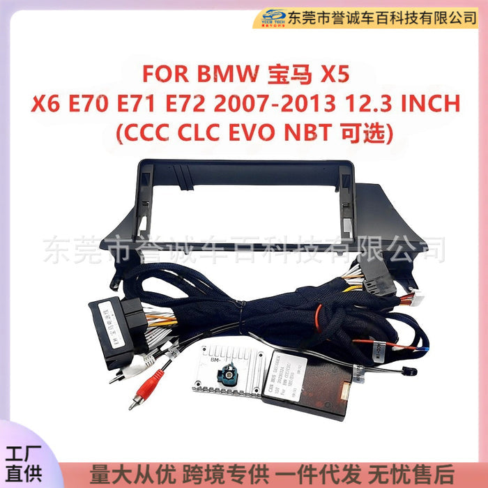 Panel Restoration Set for BMW X5 & X6 - Versatile Android Navigation Frame