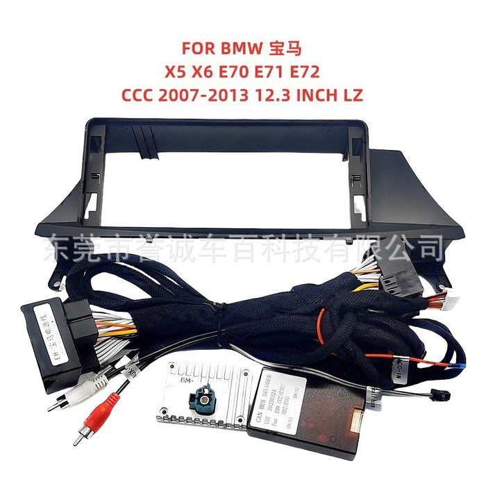 Panel Restoration Set for BMW X5 & X6 - Versatile Android Navigation Frame