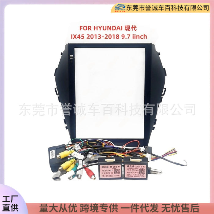 Panel Upgrade for Hyundai IX45: Android Navigation Bezel Modification