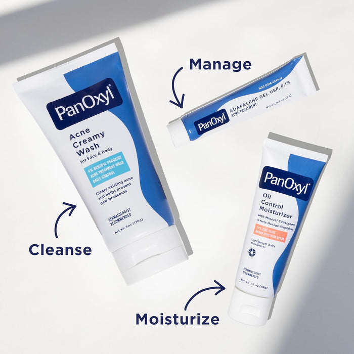 PanOxyl Adapalene 0.1% Leave-On Gel – Thoughtful Self-Care Gift for Teens Battling Breakouts