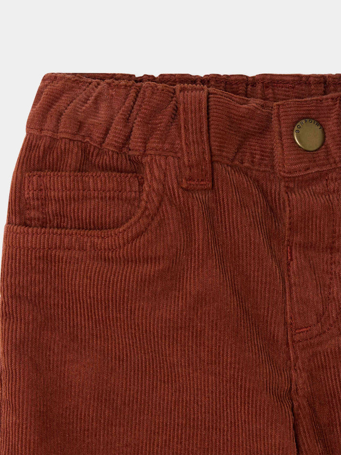 Pantalon bébé Jeliott en coton biologique