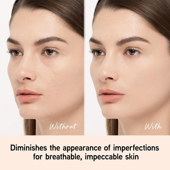 included air-cushion blender sponge for application and touch-ups