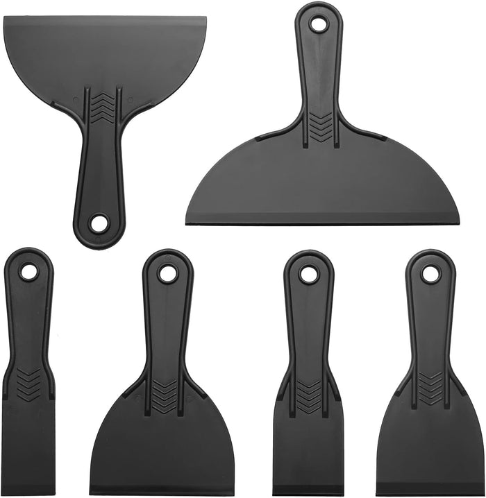 six-piece set with sizes 1.5", 2", 3", 4", 6", and 8" for any job scale