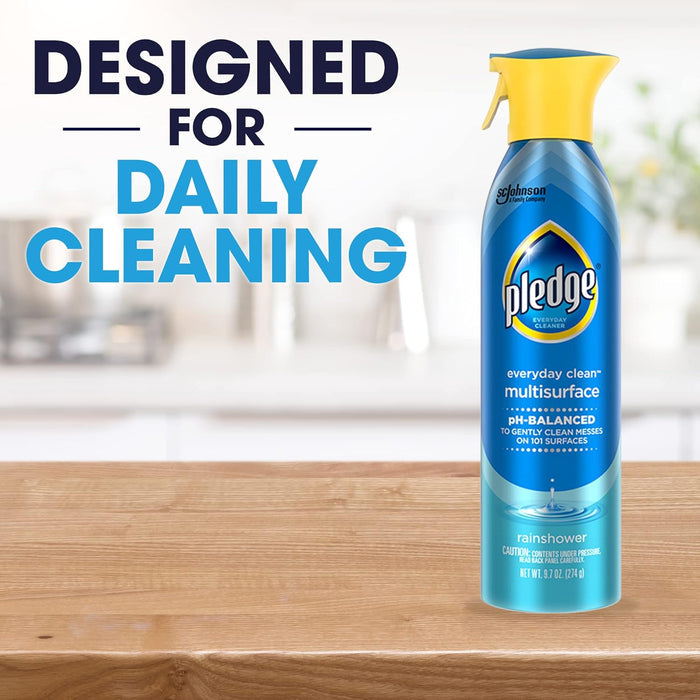 Pledge pH-Balanced Multisurface Spray for Polished Dining Rooms, Streak-Free Glass Table Refresh