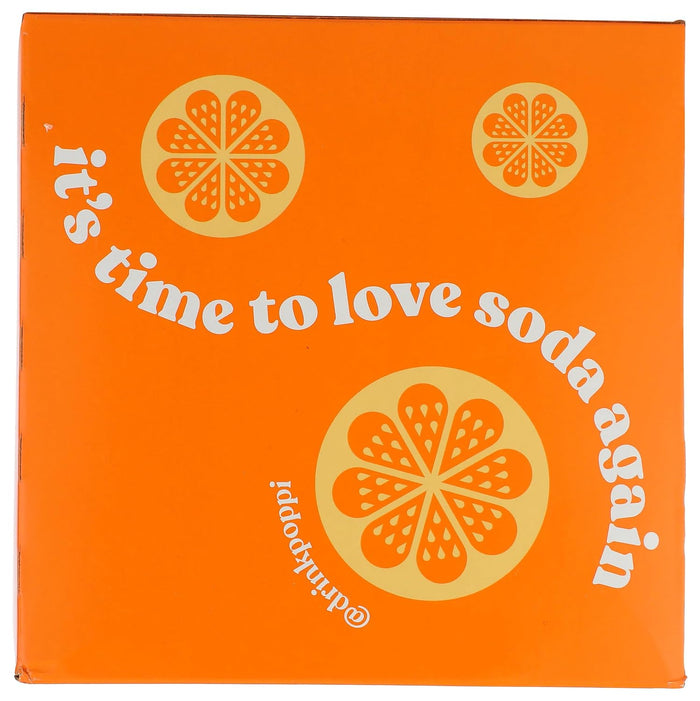 made with real fresh fruit (orange flavor)