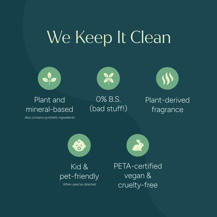 clean-rinsing water-sheeting technology that requires only a small drop per use