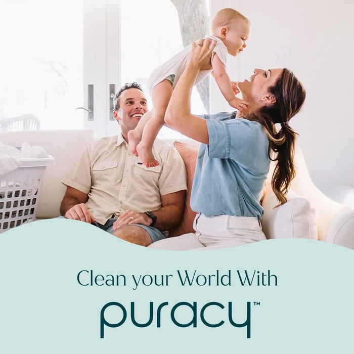 Puracy Natural Dish Soap Refill – Aromatherapy Dish Duty, Yuzu & Green Tea Scents for Calm Evenings