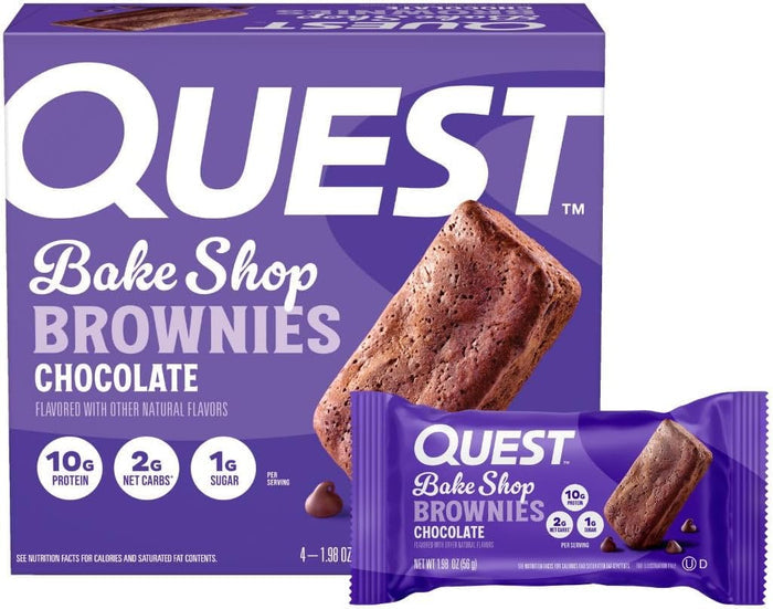 10g of quality dairy-based protein per brownie serving