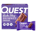 Quest Bake Shop, Chocolate Brownies, 10g Protein, 2g Net Carbs, 1g Sugar, 4 Count