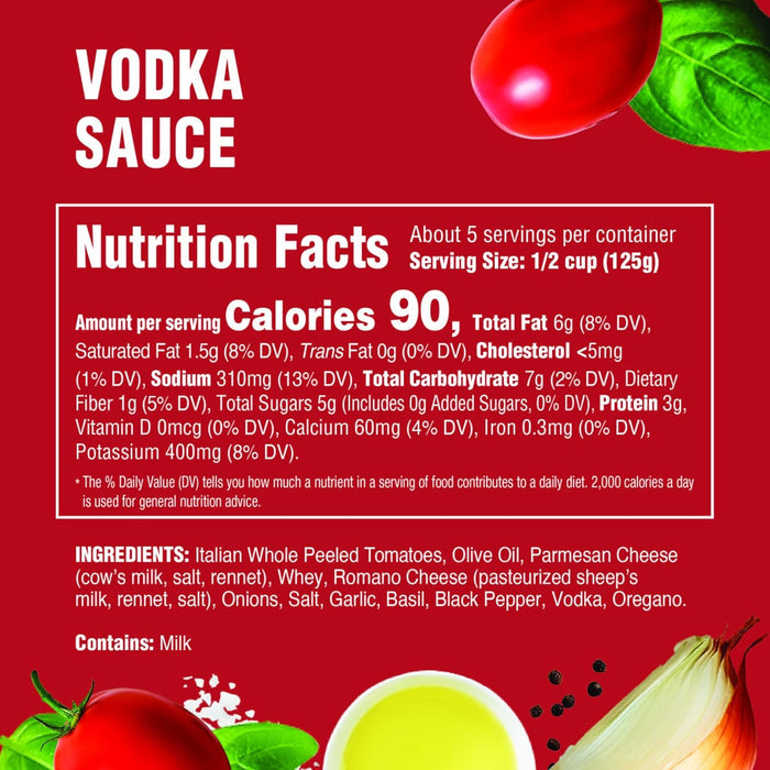 made with 100% italian tomatoes (no paste)