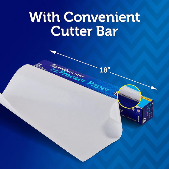 plastic-coated nonstick inner surface that seals in moisture and flavor