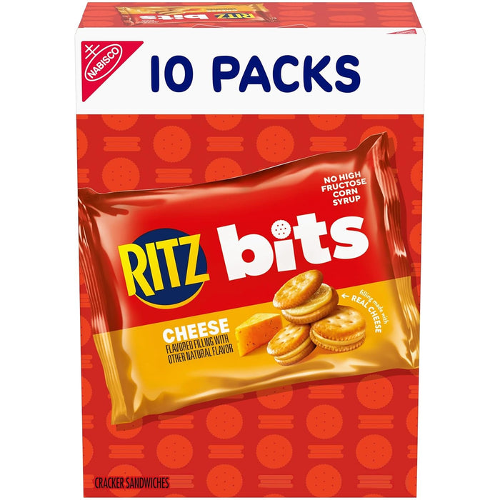 10 individually wrapped 1-oz single-serve snack packs per box