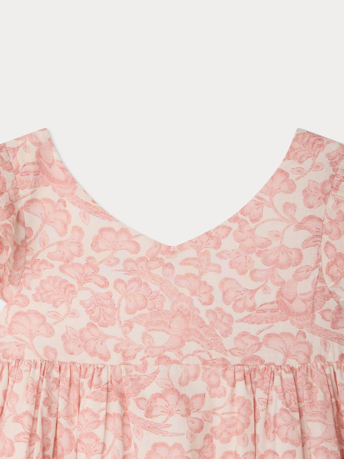 Robe Galantine en voile de coton biologique