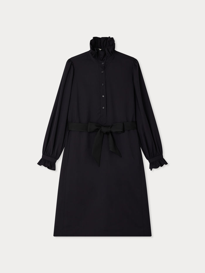 Robe Joie avec col volanté en laine