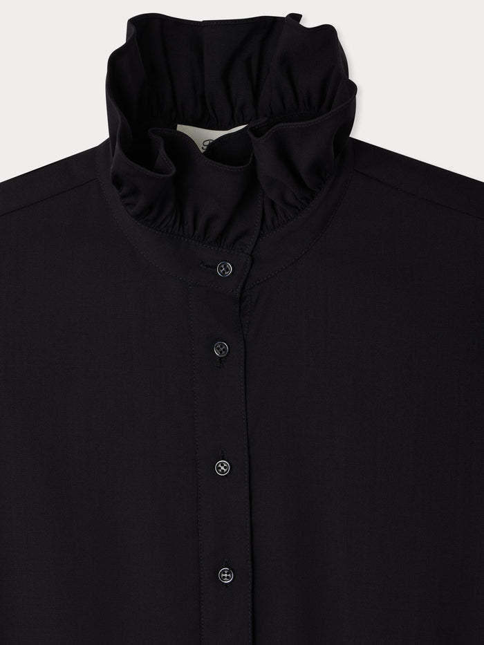 Robe Joie avec col volanté en laine