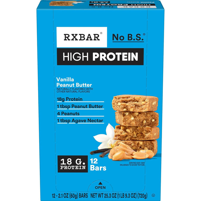 18g of protein per bar from high-quality pea protein