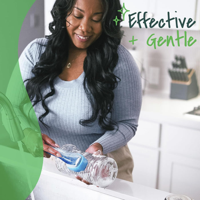 100% recycled content in scrubbing fibers