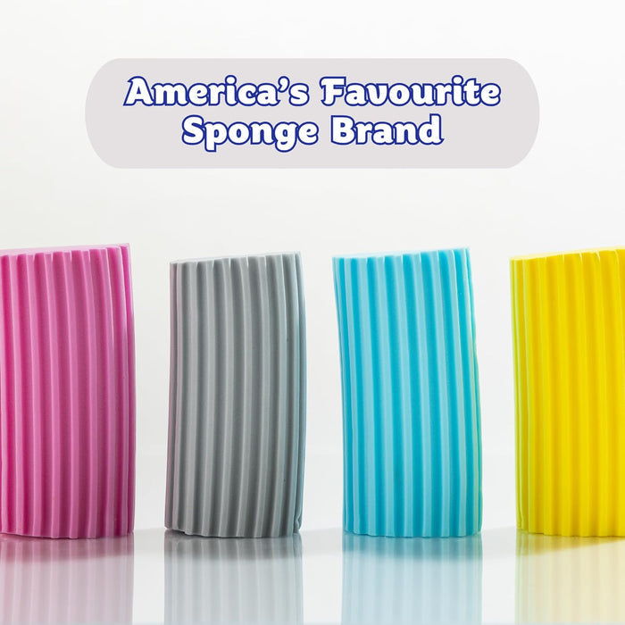 Scrub Daddy Damp Duster for Asthma-Friendly Cleaning, Pollen and Dust Control on Blinds and Vents
