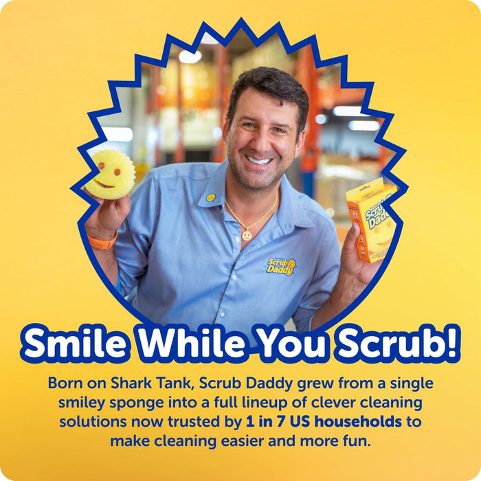 Scrub Daddy Original + Scrub Mommy Bundle – Dual-Sided Dish Sponges to Speed Up Kitchen Cleanup